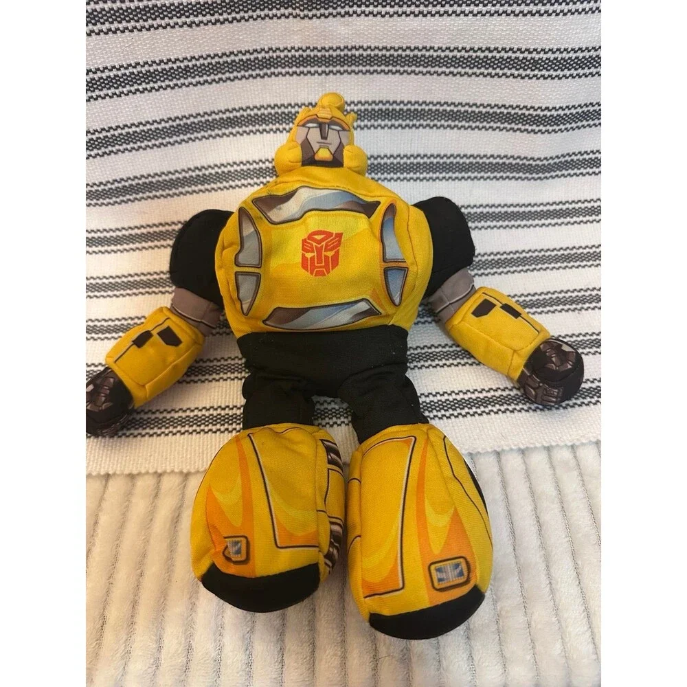 Transformers Slumblebee Transforming Bumblebee 2006 Plush Hasbro 10.5